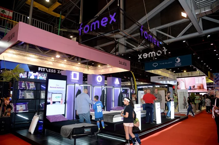 Fomex Mattress at Beirut Sports Festival